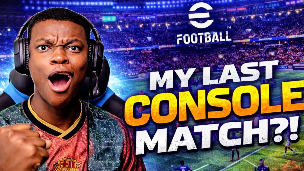 My Last eFootball Console Match Ever? 🥲