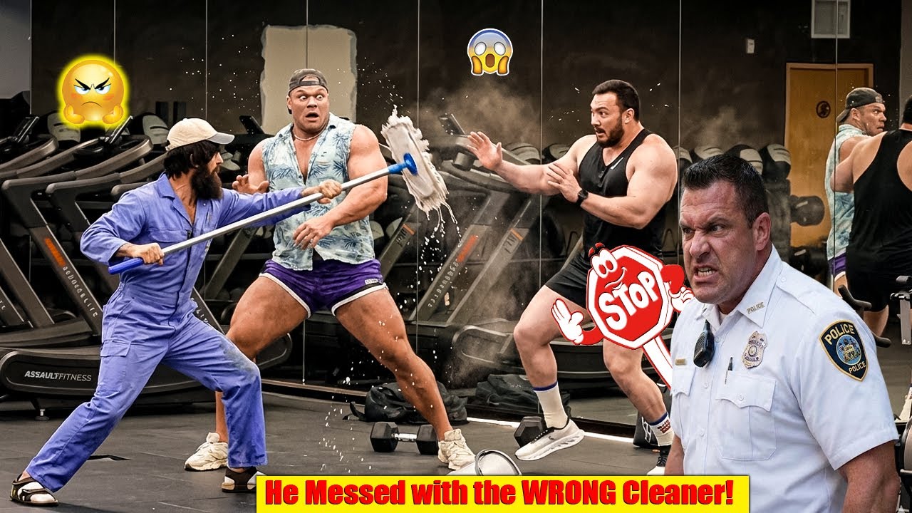 Arrogant Bodybuilders LAUGHED… Until Cleaner Anatoly CHALLENGED Them 😤🔥 | Gym Prank