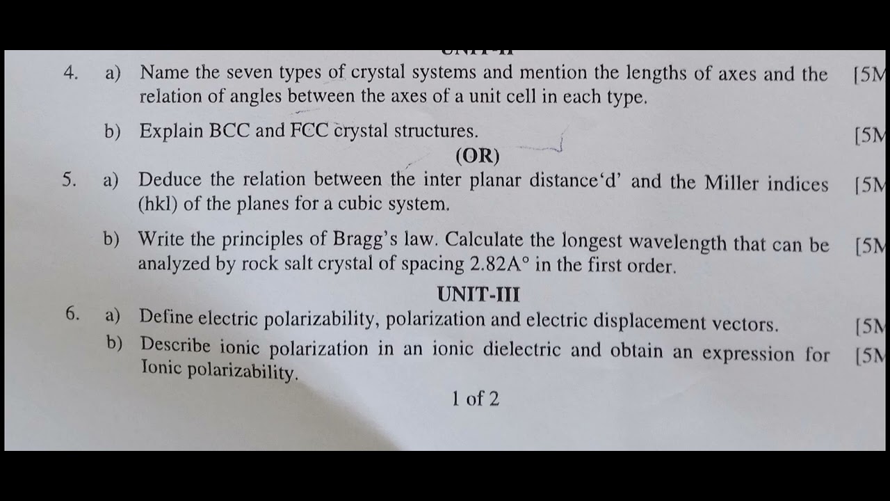 jntuk r23 engineering physics set 1 common to all 1st btech ( cse , Ece , csm, EEE)