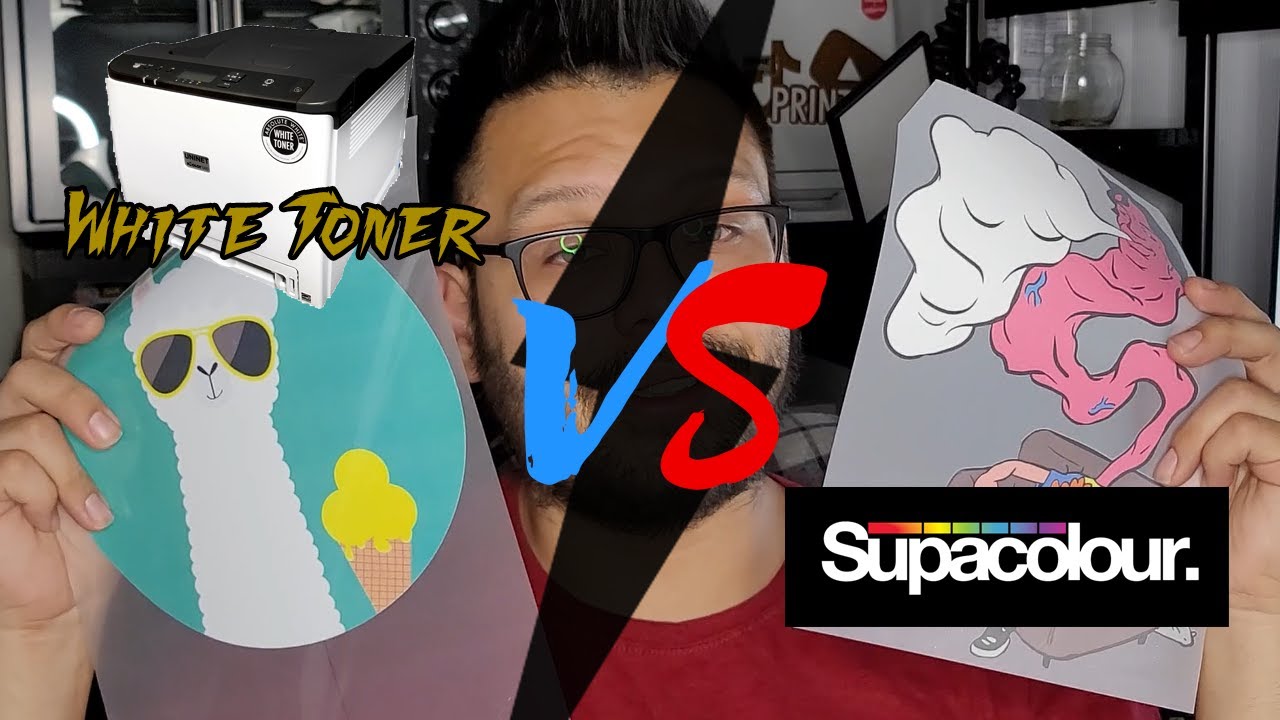 Supacolor Prints vs White Toner Prints | Battle Of The Transfers