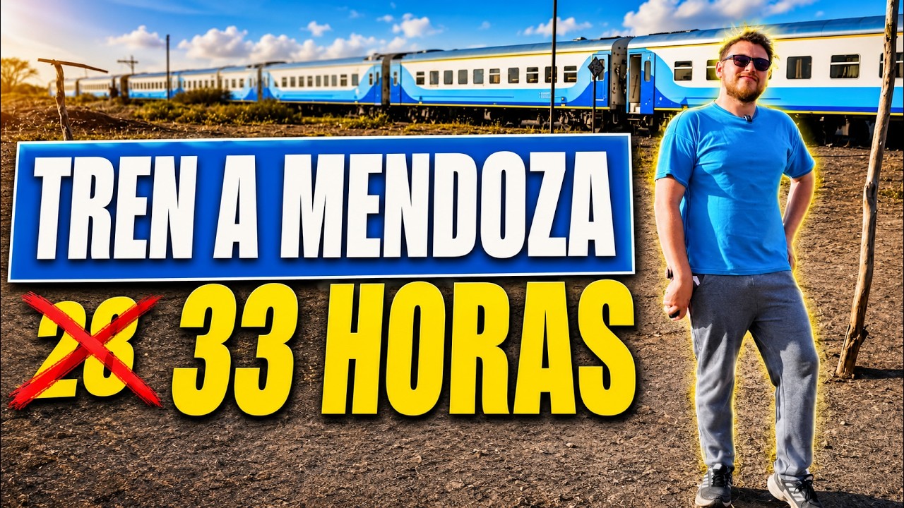 ¿Vale la PENA ir en TREN a MENDOZA? | en Camarote