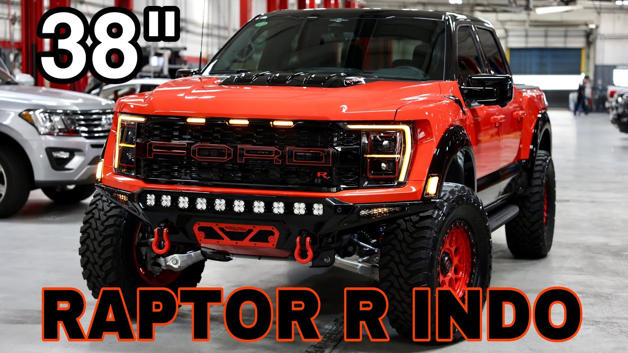 2023 Code Orange Ford RAPTOR R INDO on 38s-700 Horsepower!