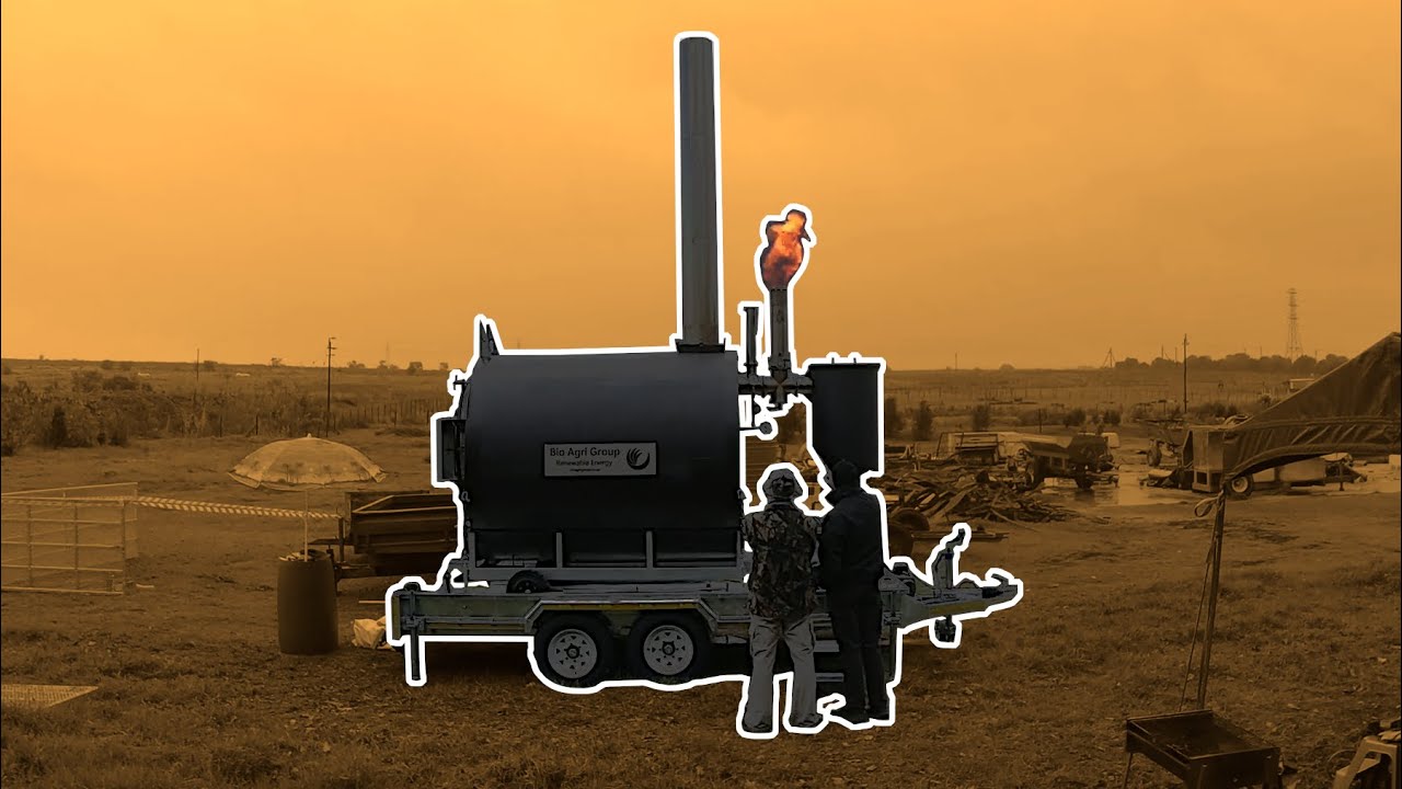 BIOLYSER BIOCHAR KILN DEMO
