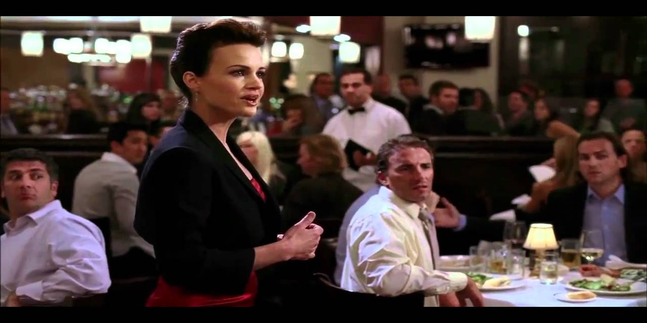 Ari Gold verbal fight with Amanda Daniels at restaurant