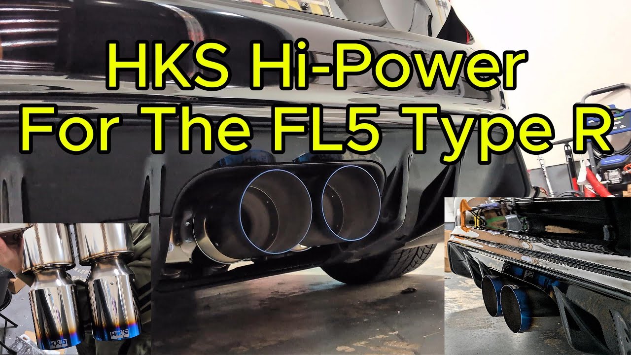 HKS Hi Power Exhaust FL5 Type R - Overview of Piping Size and Sound