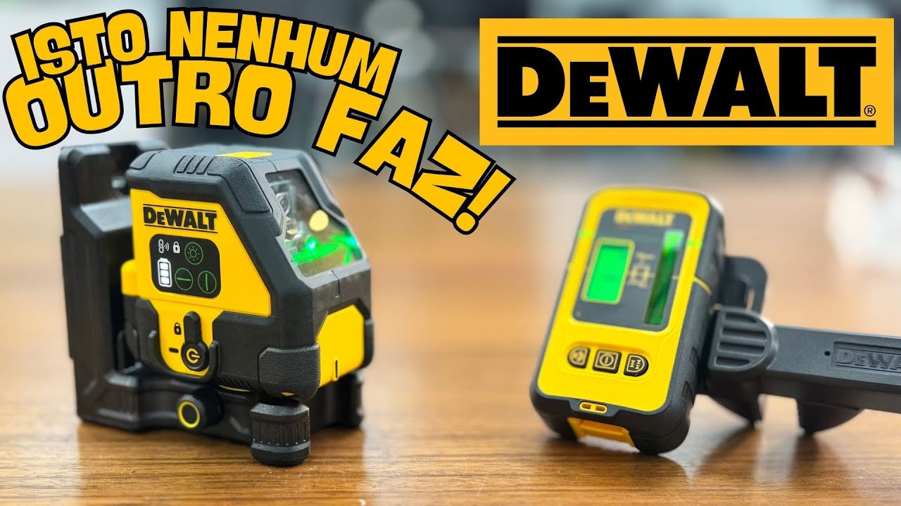 DEWALT  DCLE14201G O LASER MAIS ROBUSTO QUE JÁ VI 100% INDUSTRIAL #dewalt #laser #nivel #ferramentas