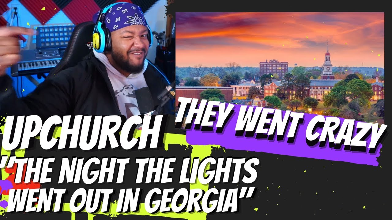 This is NUTS! Upchurch - The night the lights went out in Georgia prod by Kalaniondabeat811 REACTION
