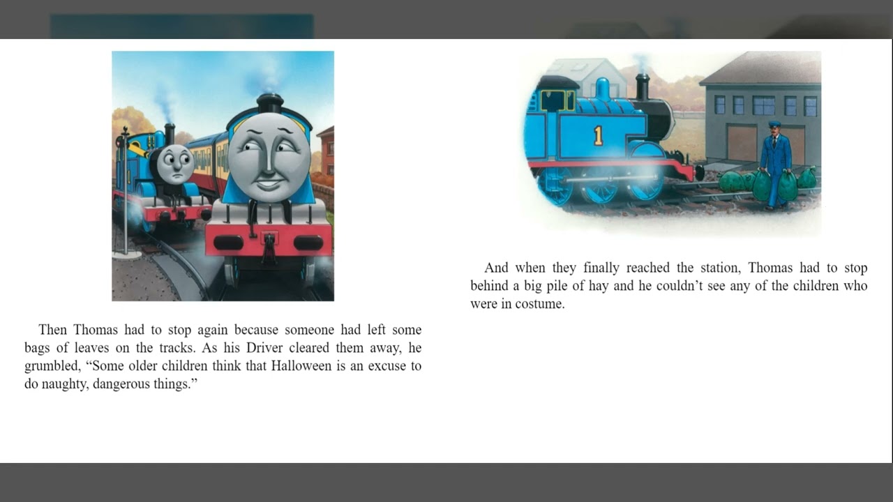 Halloween in Anopha, A Thomas and Friends Read Aloud