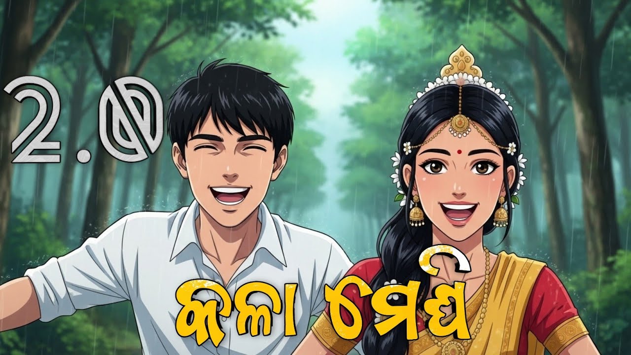 Kala Meghi 2.0 🌧️ | Best Odia Love Song 2026 | Romantic Odia Music Video | Animated Song
