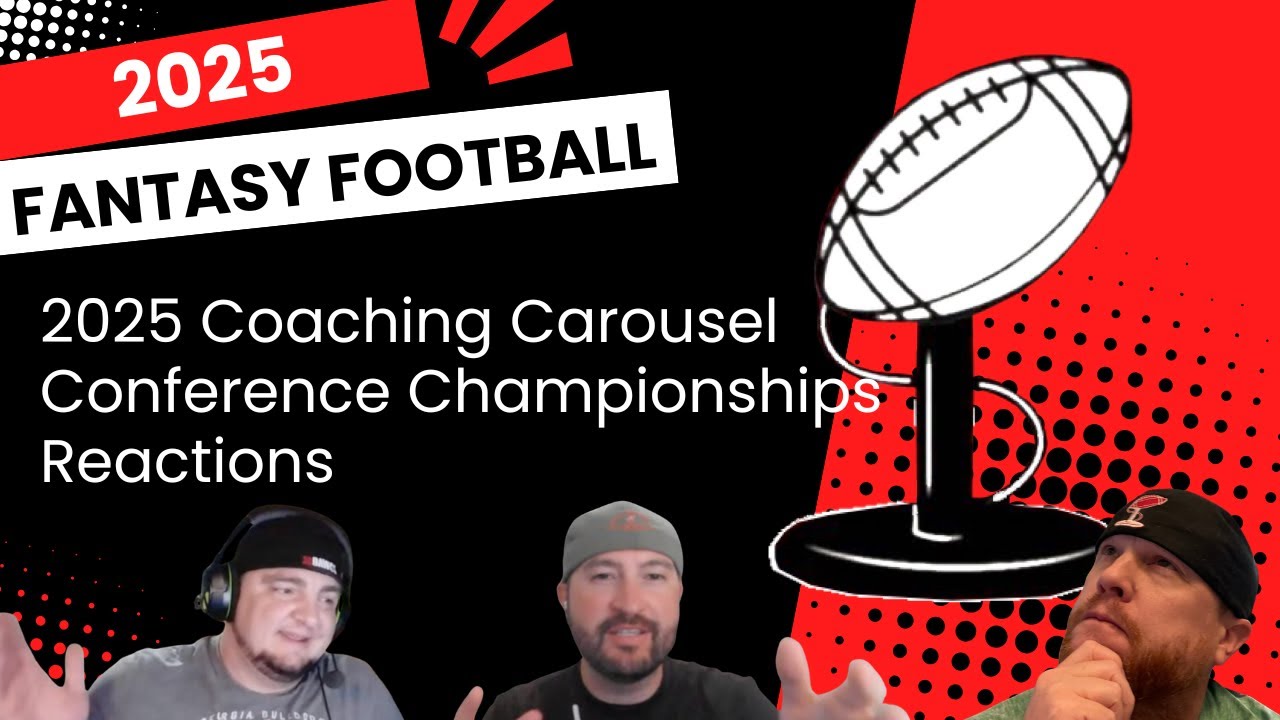 🏈 2025 Coaching Carousel + Conference Championship Reactions!