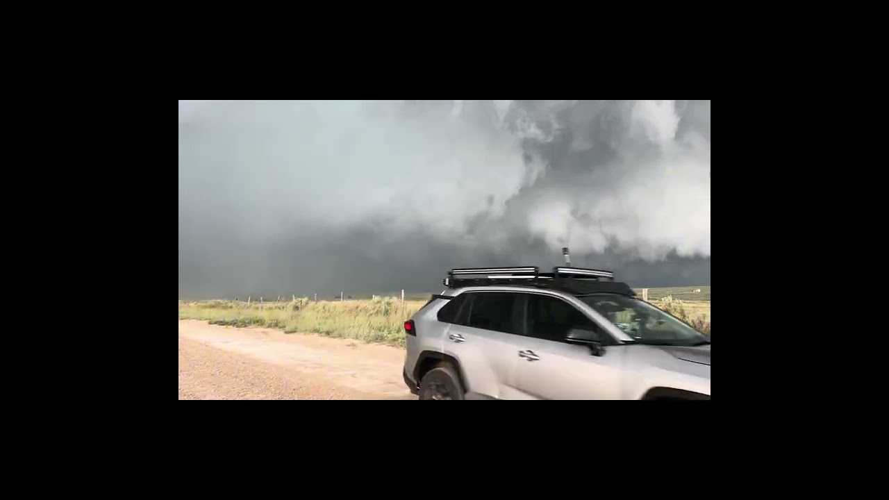 This storm had insane structure and large hail!!!