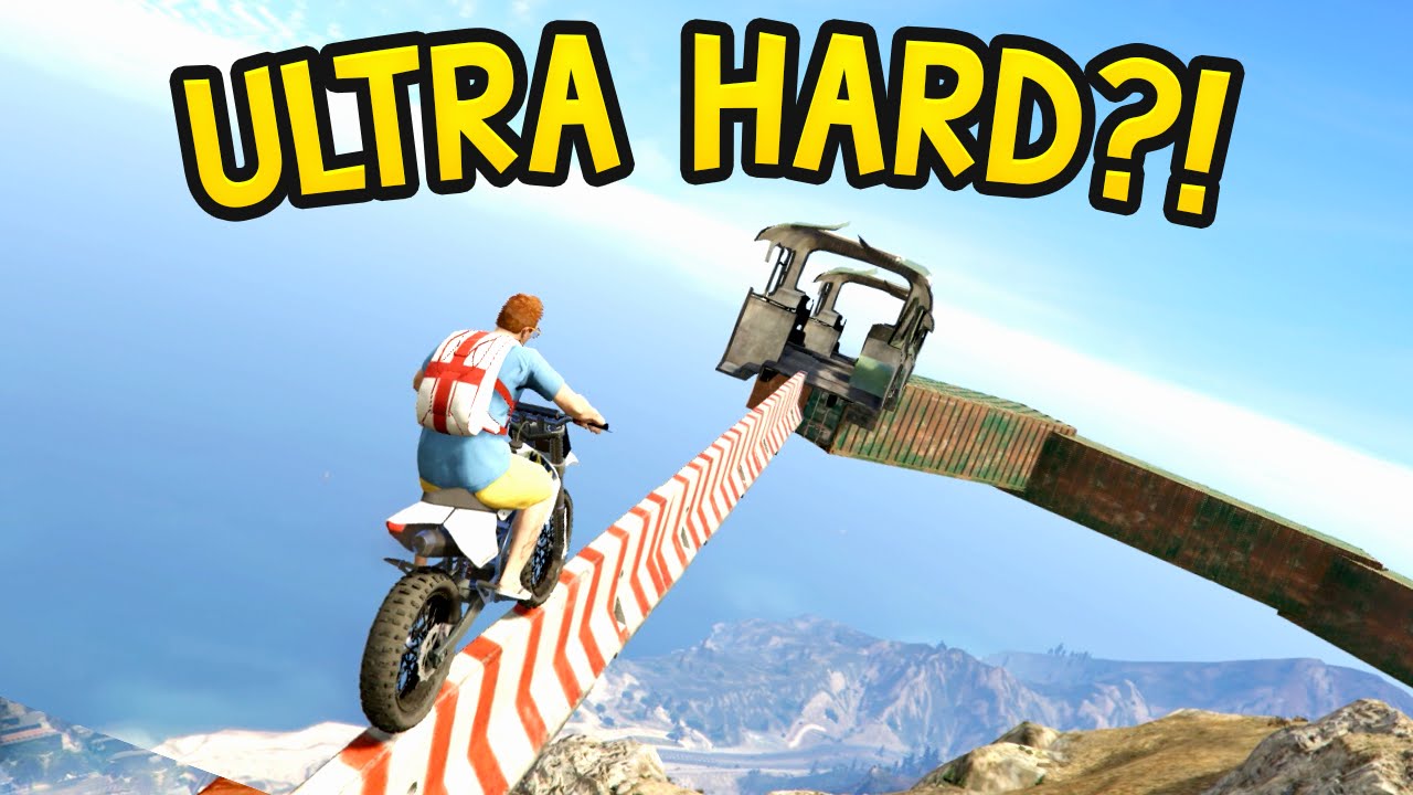 ULTRA HARD?! GTA 5 Funny Moments : Olli43 vs Geo23!