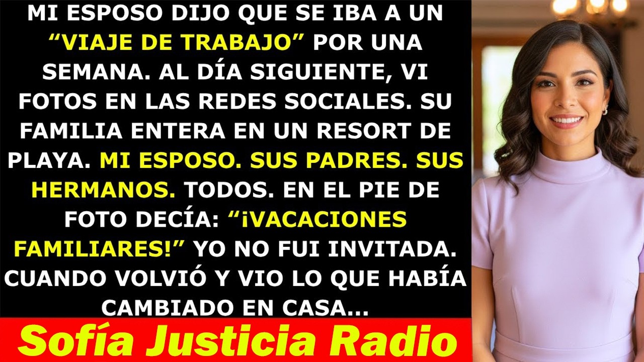 Mi Esposo Se Fue de “Vacaciones Familiares” Sin Mí — Cuando Volvió, Se Quedó Sin Palabras