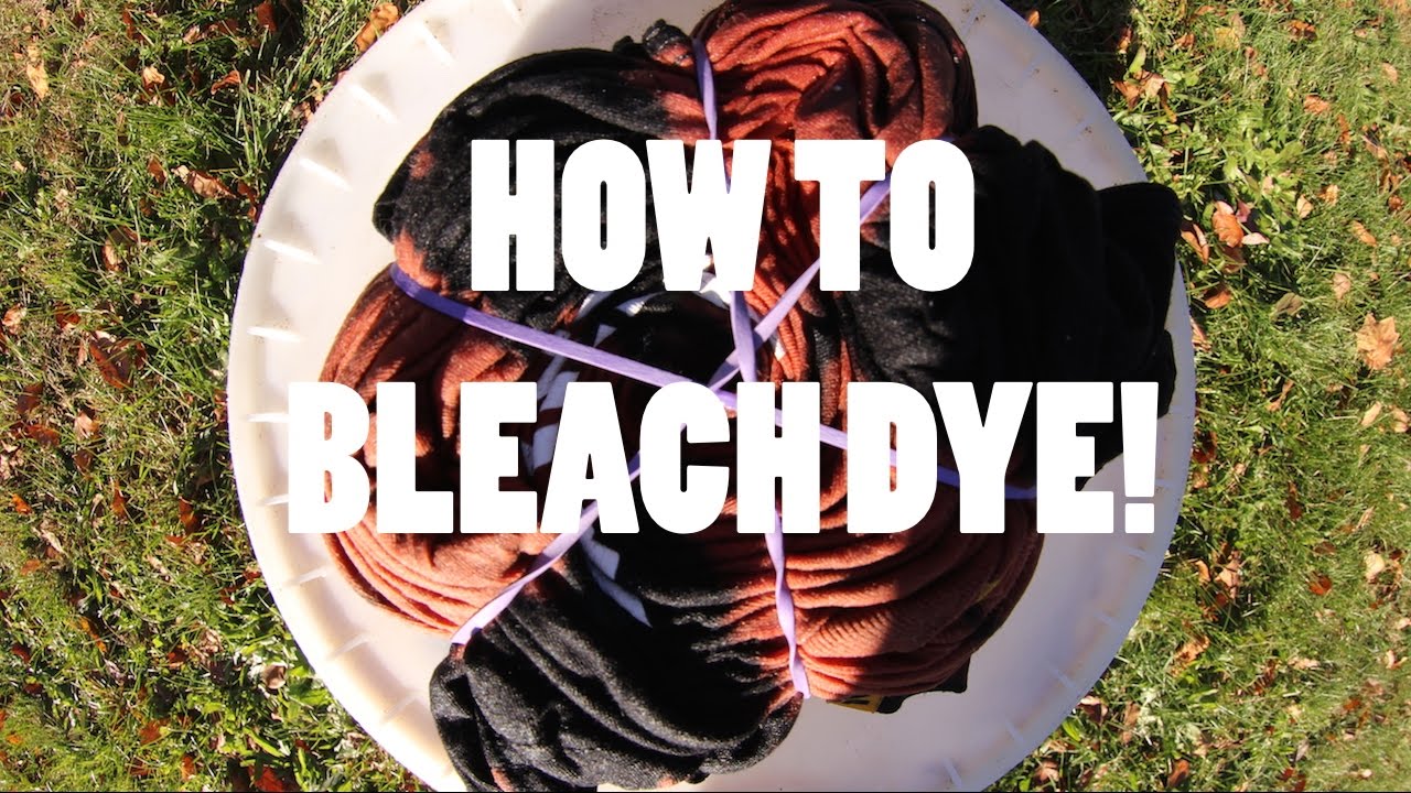HOW TO BLEACH DYE A T-SHIRT | Austin Robinson