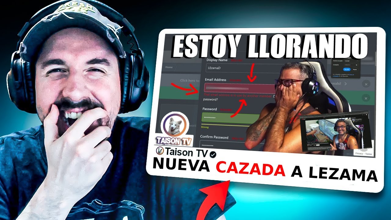 TAISONTV VUELVE A CAZAR A LEZAMA CON HACKS (Reacción)