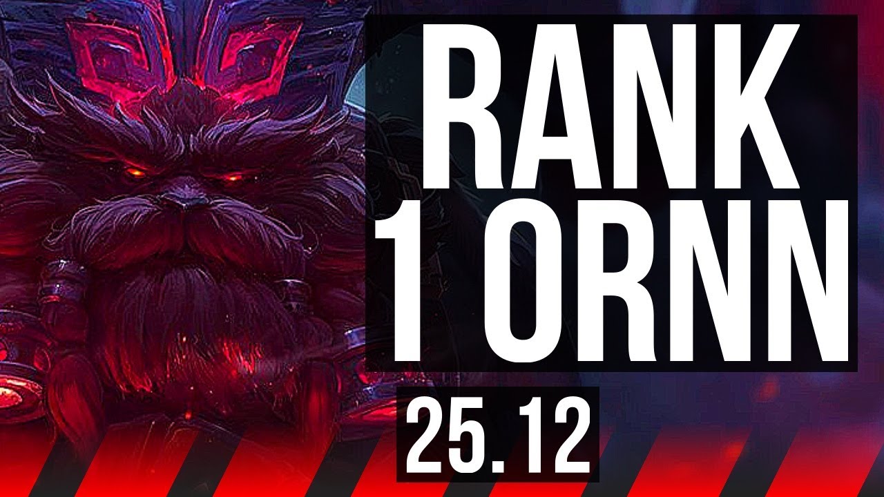 ORNN vs IRELIA (TOP) | Rank 1 Ornn, 14/1/7, Quadra, Rank 9, Legendary | BR Challenger | 25.12