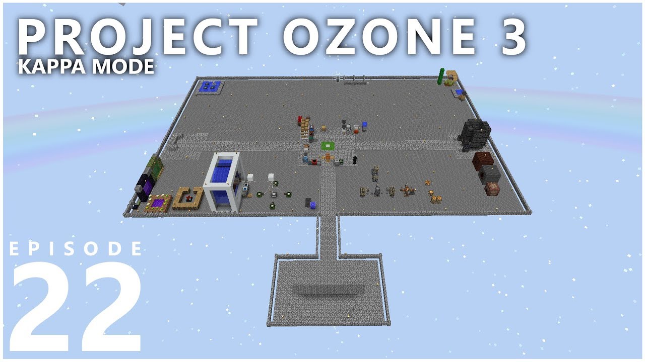 Project Ozone 3 Kappa Mode - TIME TO FLY [E22] (Modded Minecraft Sky Block)