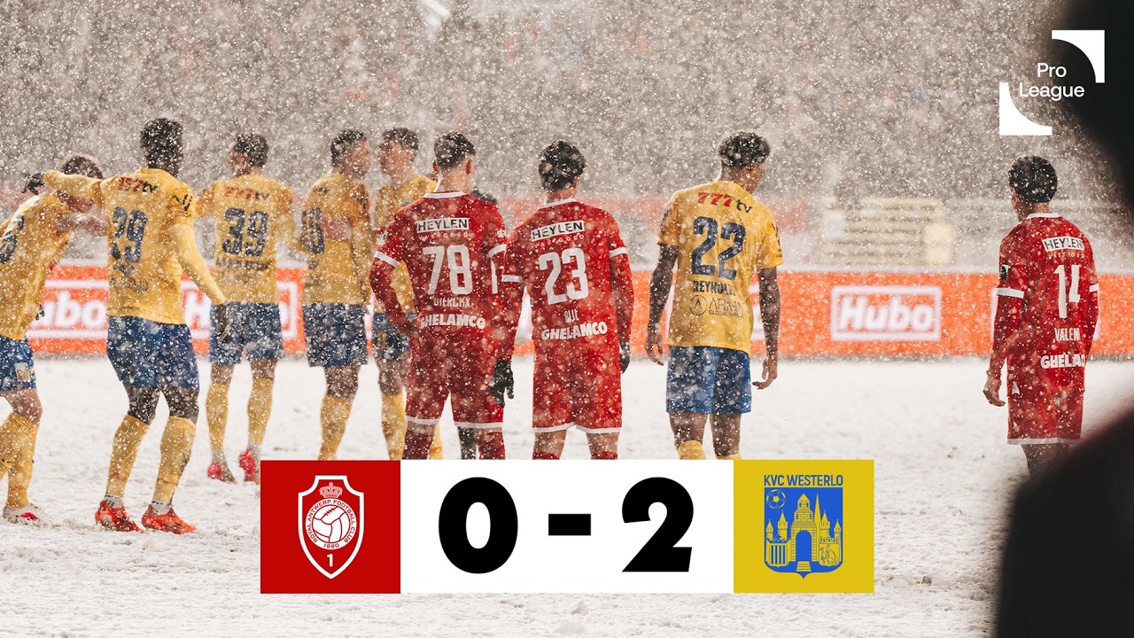 HIGHLIGHTS I R ANTWERP FC 0-2 KVC WESTERLO I #JPL MD25 I 2025-2026