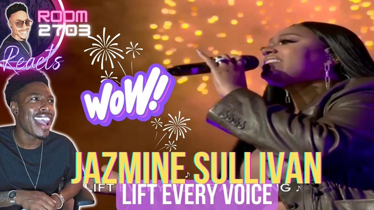 Реакция Джазмин Салливан на песню «Lift Every Voice» — мне пришлось выбросить ВСЮ свою туфлю 👟😯😍🔥