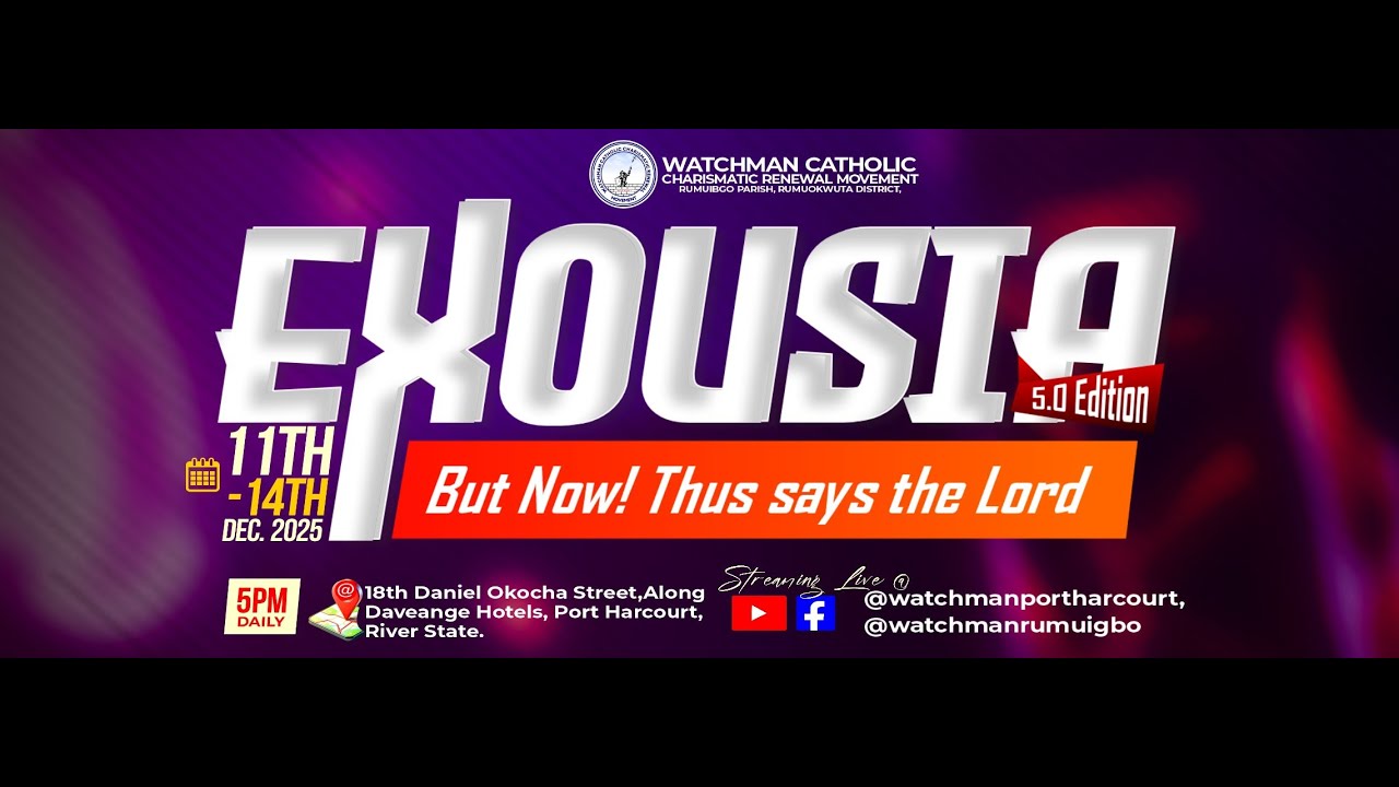 Watchman Rumuigbo Parish Rumuwuota District, Port Harcourt EXOSUIA 2025 (DAY 2)