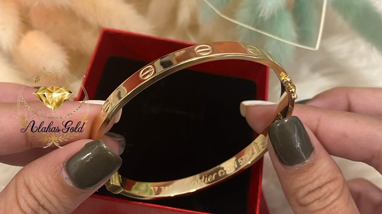 18 Karat Gold Cartier Bracelet