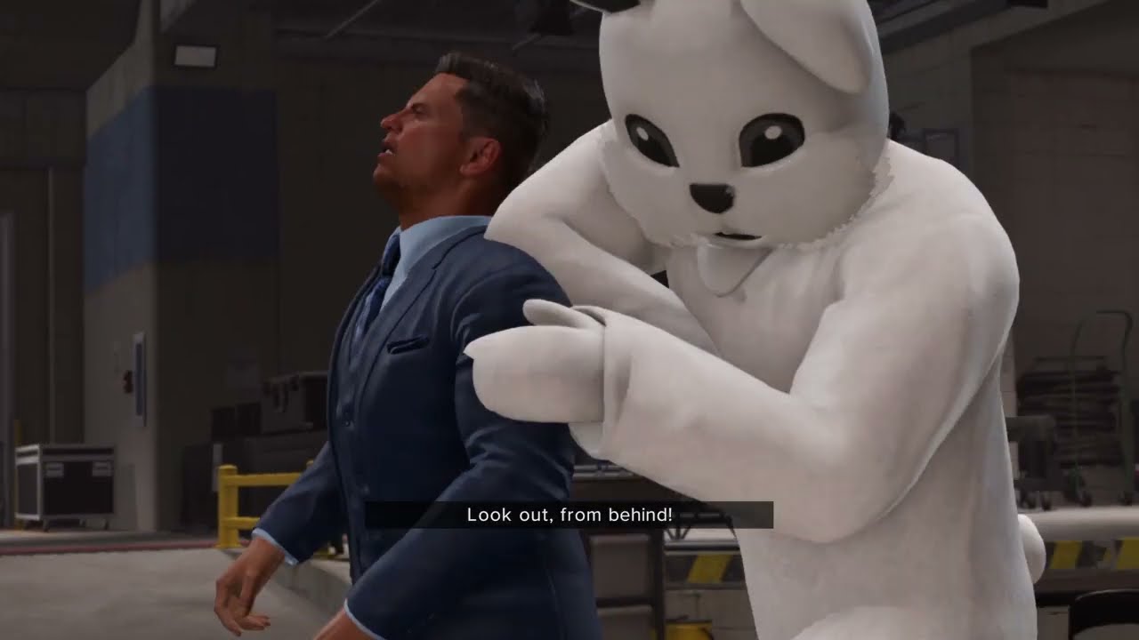 Bunny Mascot Vs. The Miz: MyRise | WWE 2K24