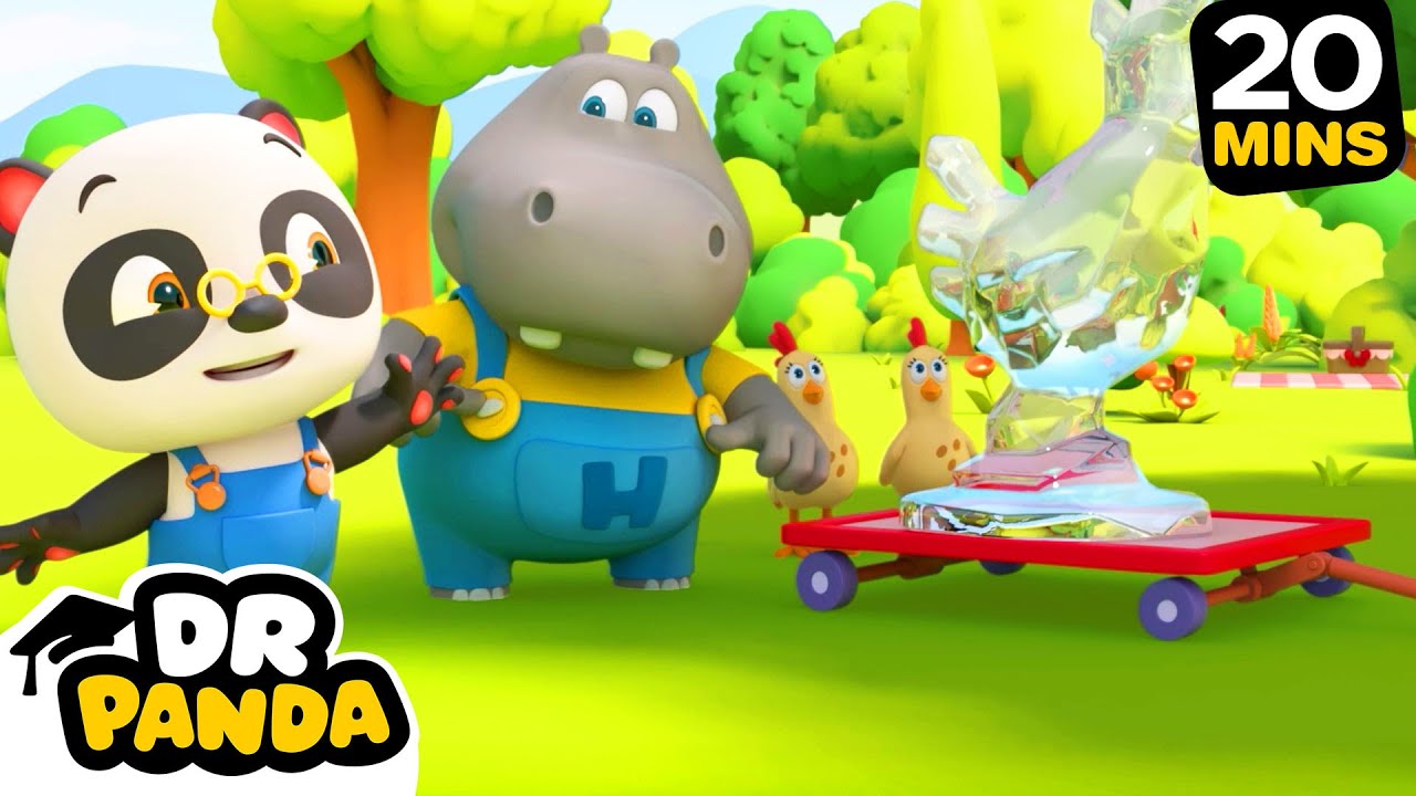 🐼 🧊 Ice Sculpture Panda | + More Cartoons for Kids! | NEW COMPILATION | Dr. Panda