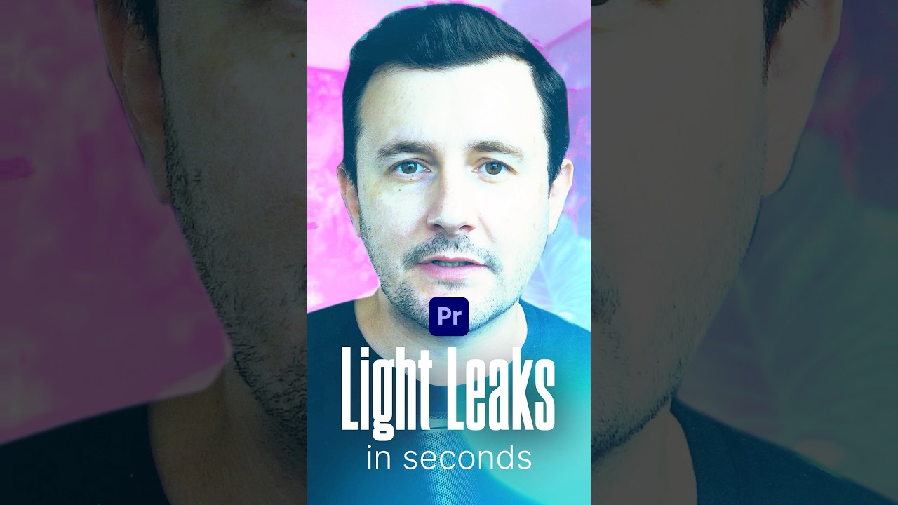 One Simple Light Leak Technique for Cinematic Videos #tutorial #shorts