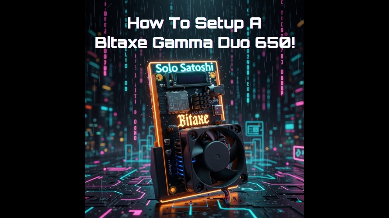 How To Setup a Bitaxe Gamma Duo 650!