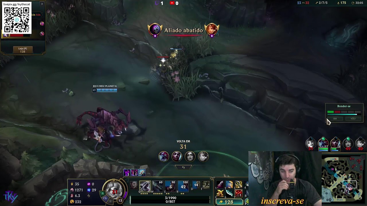 GOSTA DE LOL? AQUI É A LIVE DE ADC E JG