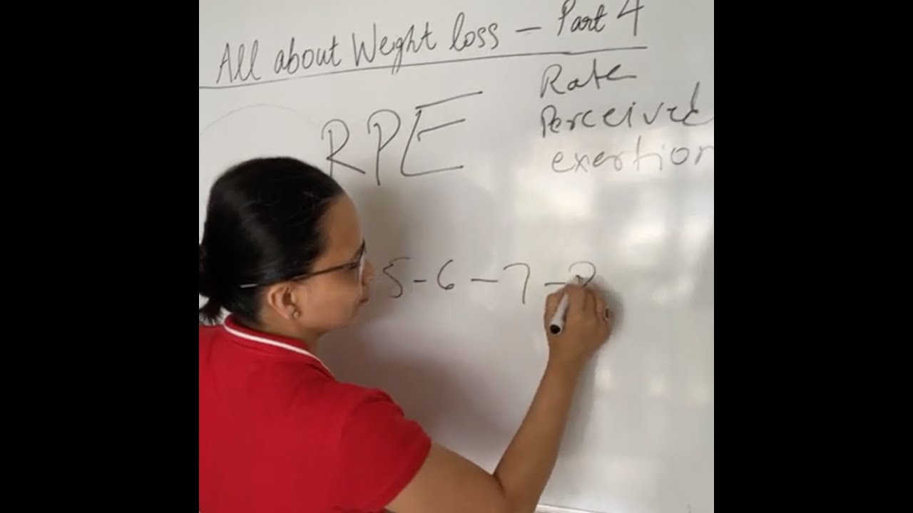 Exercise basics and weekly routine