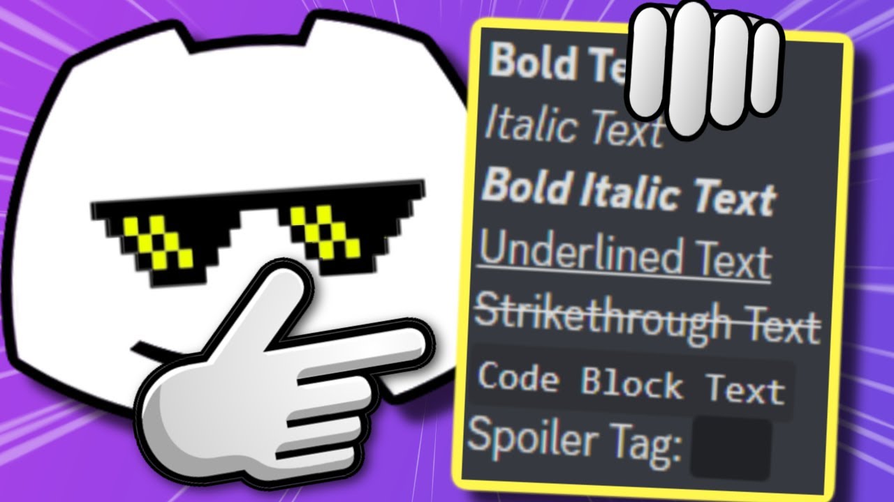 Как делать текстовые трюки в Discord [стили текста]
