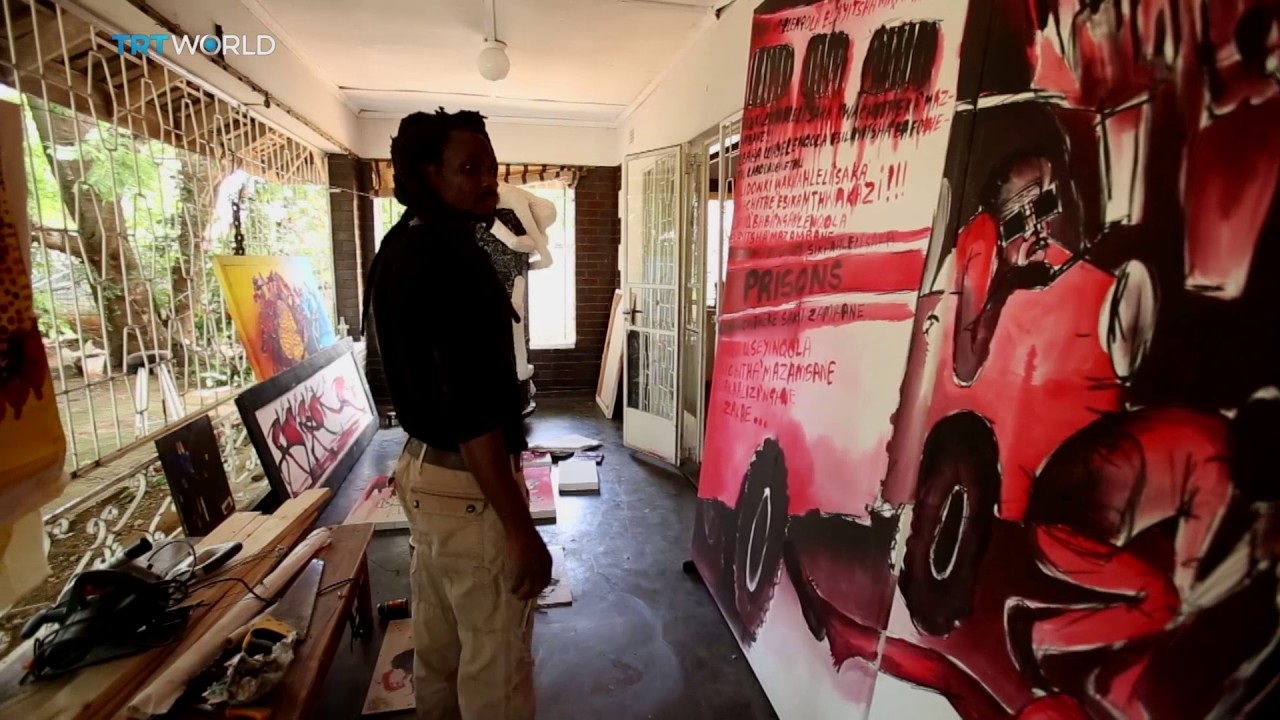 Rendezvous with Zimbabwe's Almost Banned Artist Owen Maseko