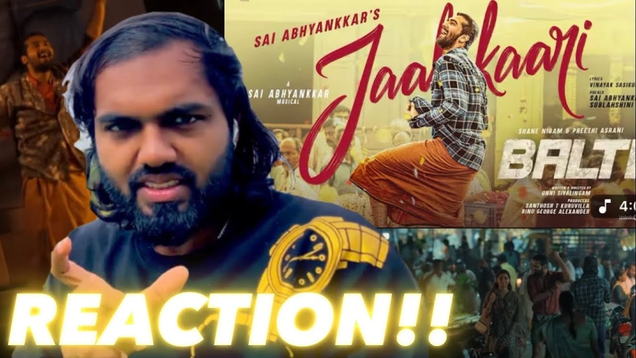 Jaalakaari (from 'Balti'), Abhyankar's FIRST Single( REACTION!! )
