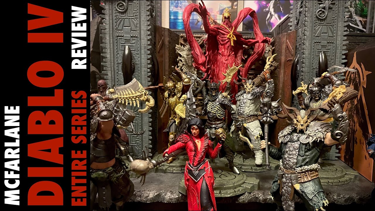 McFarlane Diablo 4 — Вся серия — Фигурка — Обзор