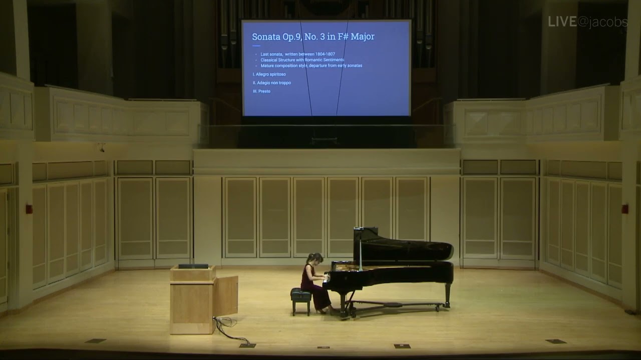 Hélène de Montgeroult Sonata Op. 9, No. 3