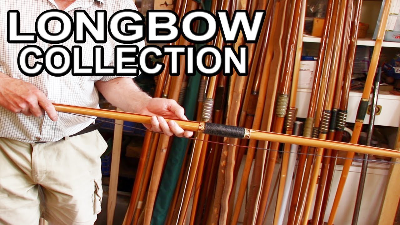 English Lonbows and Yew Warbows some of our longbow archery collection!