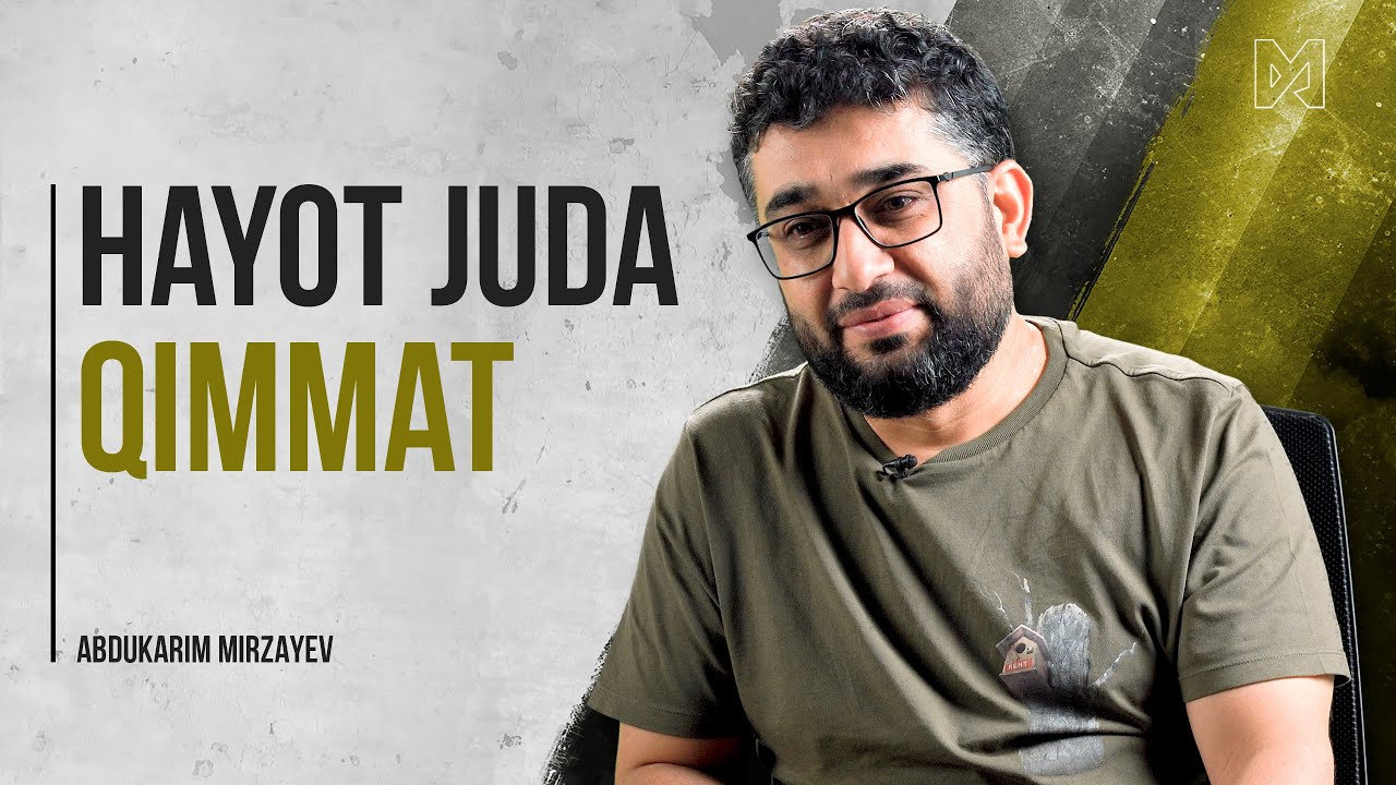 Hayot juda qimmat | @AbdukarimMirzayev2002