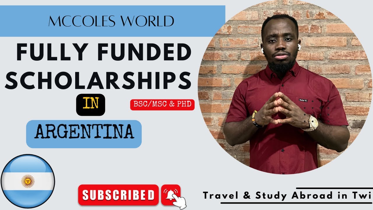 FULLY FUNDED SCHOLARSHIPS IN ARGENTINA|| Study in Abroad 2022 || BSc/ MSc & PhD Scholarships