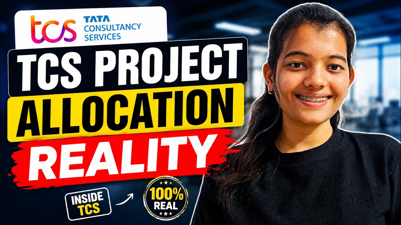 TCS Project Allocation Reality in 2026 | What Freshers Must Know