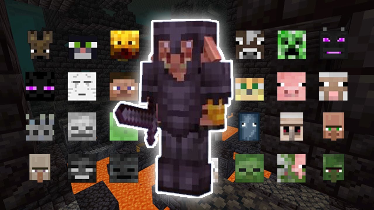 NETHERITE PIGLIN BRUTE VS 5 OF EVERY MOB | MINECRAFT