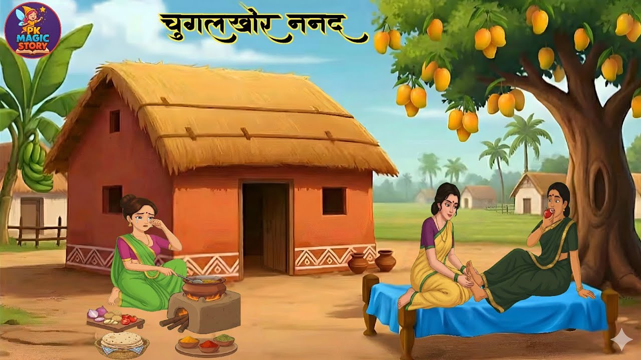चुगलखोर ननद की चालाकी | Hindi Story | Hindi Moral Stories New | Cartoon Story | Hindi Kahaniya |