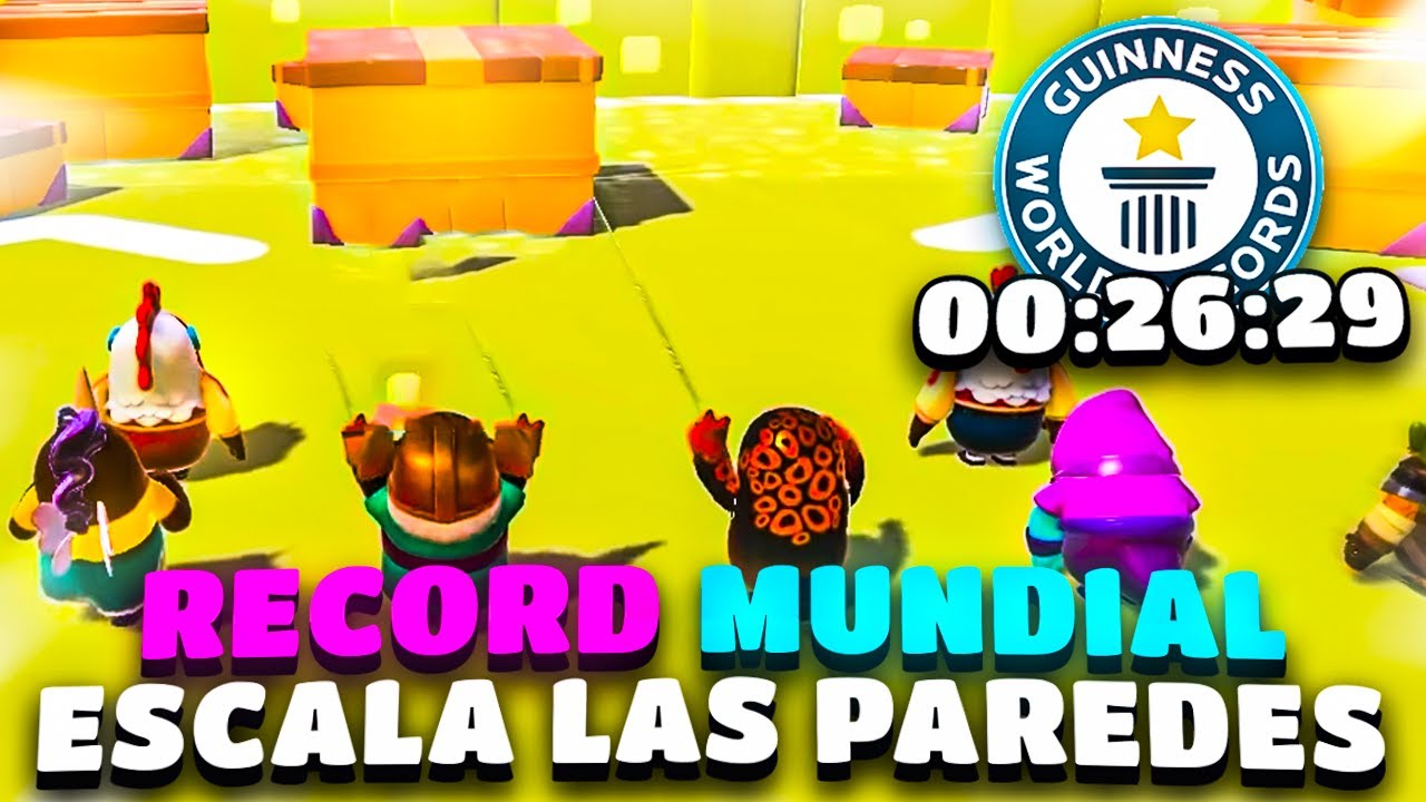 WORLD RECORD *SUBIRSE POR LAS PAREDES* (26:29) 🏆 - FALL GUYS
