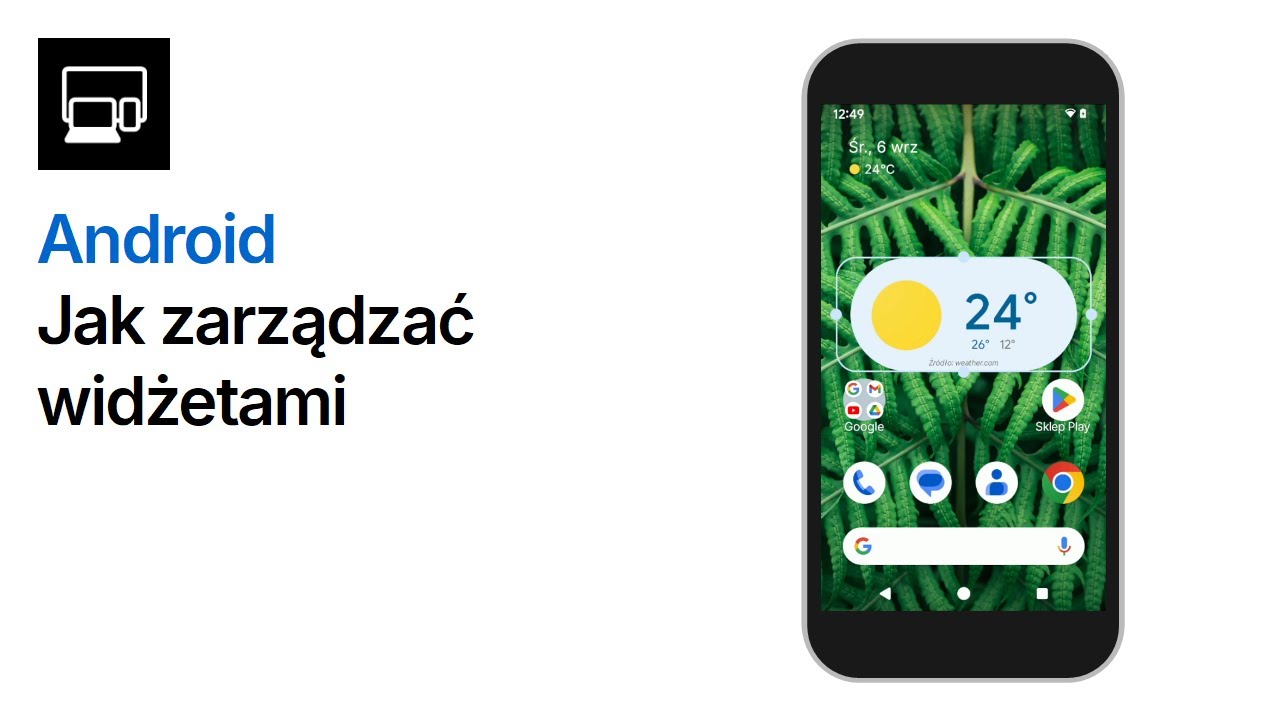 Jak dodać widżety w Androidzie