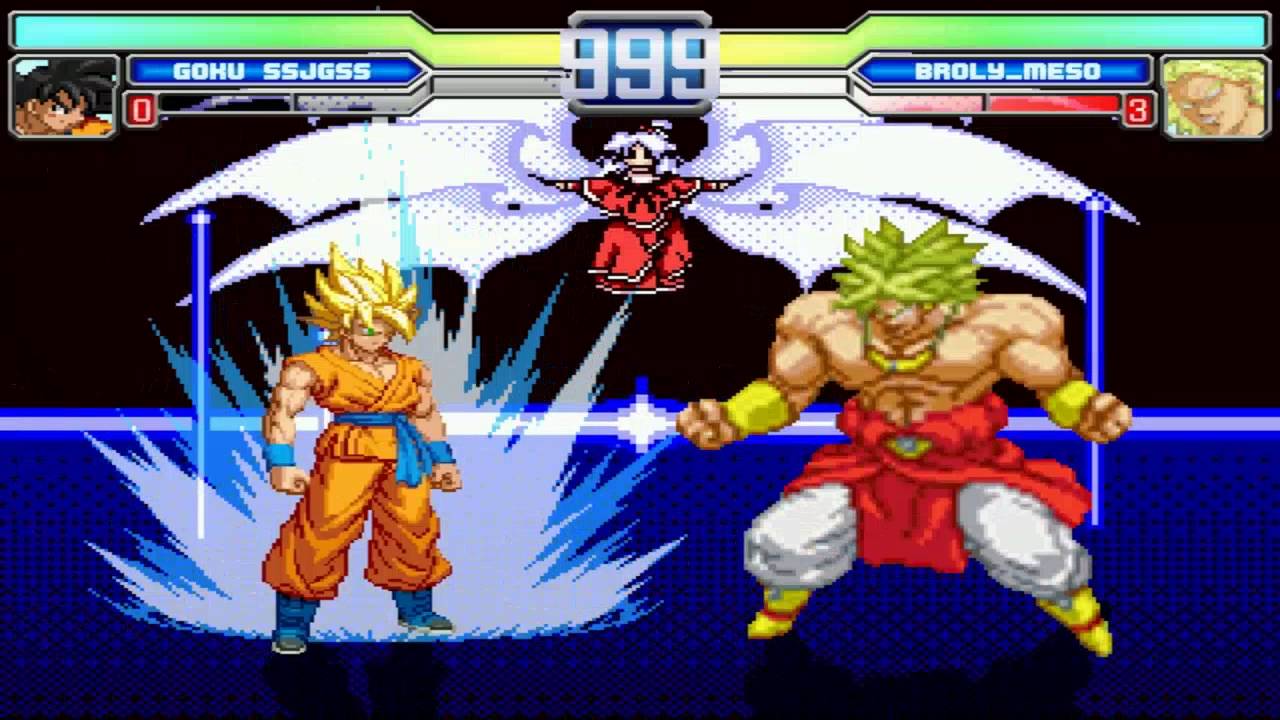 mugen ゴッドカカロット VS ブロリー（リクエスト）