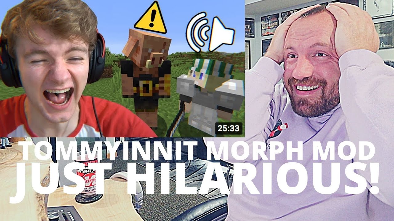 WATCHING TommyInnit Minecraft's Morph Mod Is Very Funny for the FIRST TIME! W/ JSchlatt, Wilbur Soot