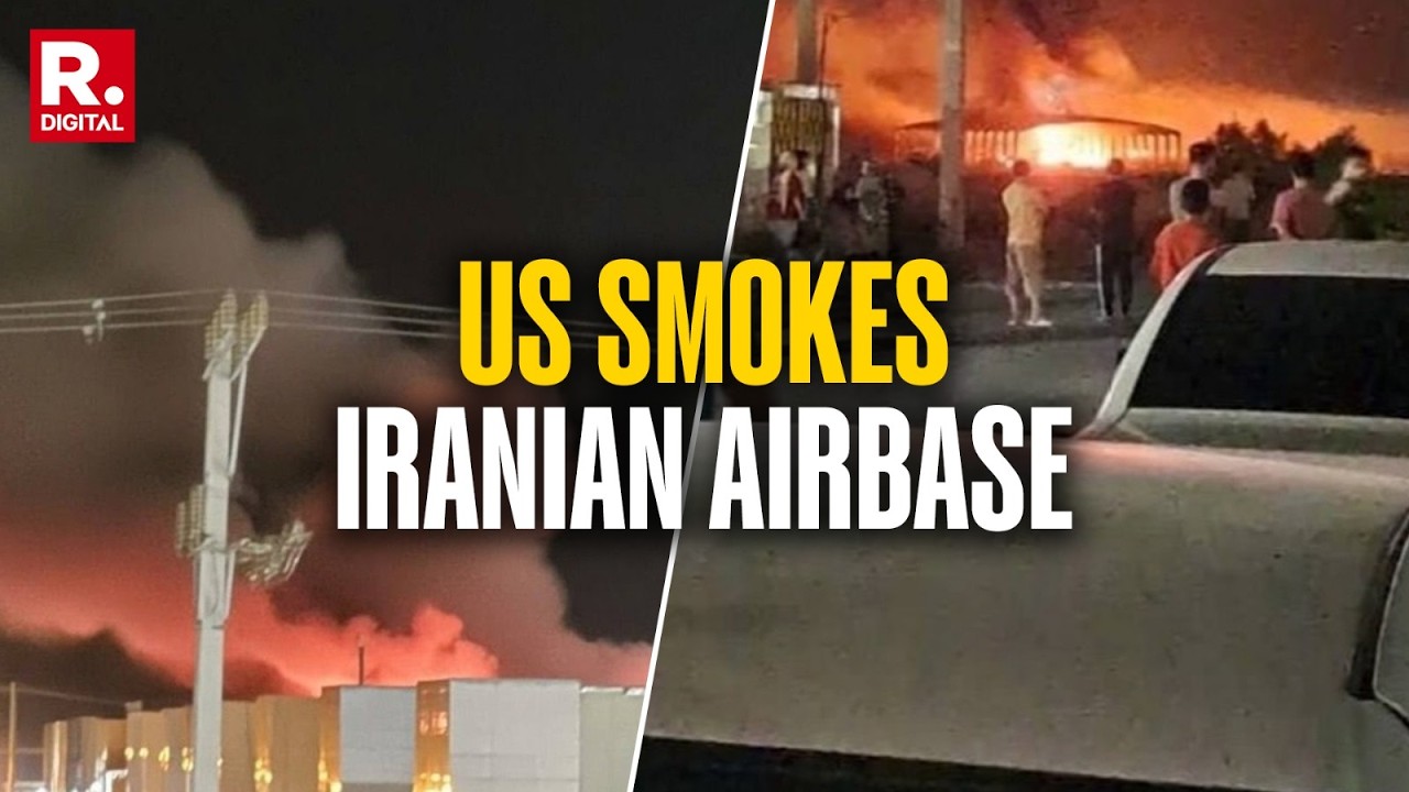 US-Iran War: Trump Attacks Iranian Airfield After Third Wave Of Strikes | Reports