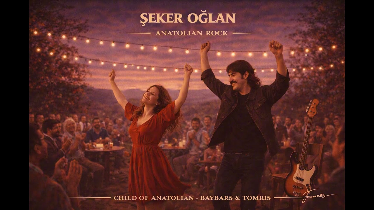 ŞEKER OĞLAN  I  1970'S PSYCHEDELİC ANATOLİAN ROCK-COVER - TOMRİS