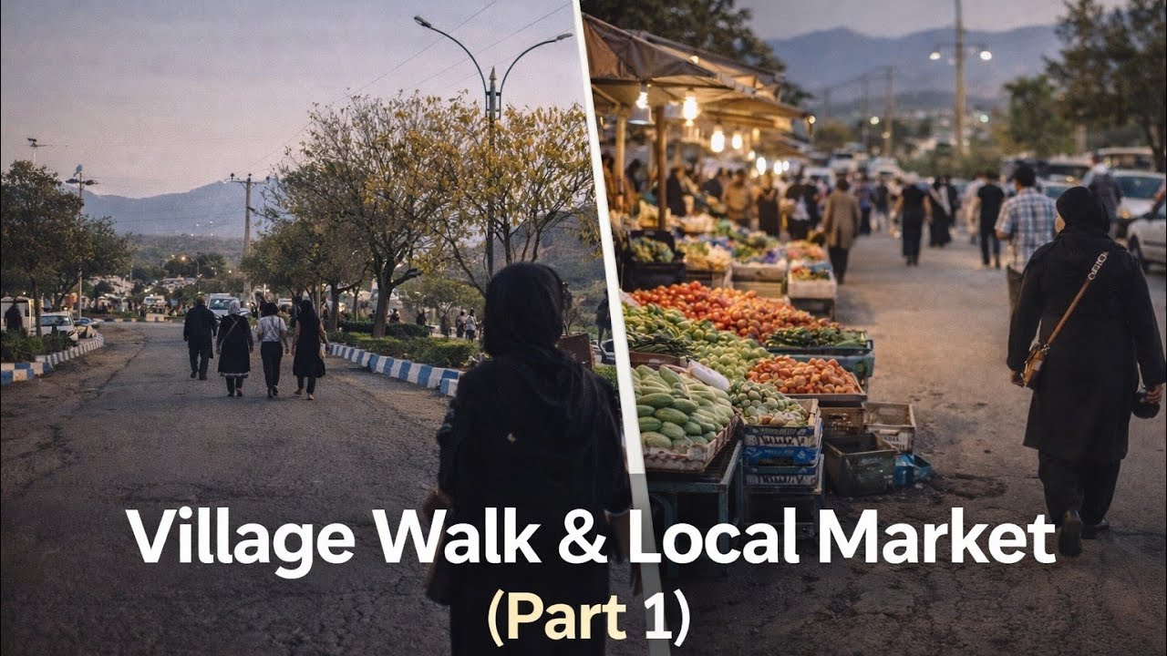 Village Walk and Local Market (Part 1)