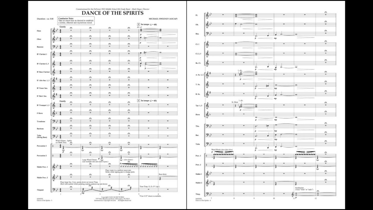 Dance of the Spirits by Michael Sweeney